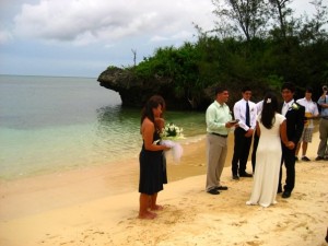 Beach Wedding in Okinawa